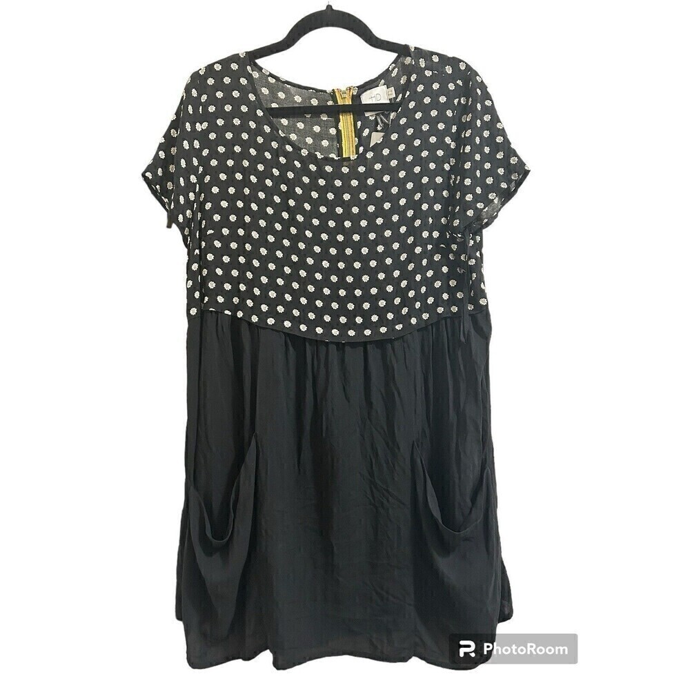 HD in Paris Black and White Polka Dot Mini Dress
